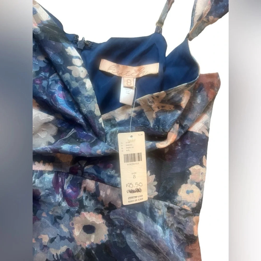 NWT HUTCH Anthropologie Ruffled Midi Dress - Picture 9 of 12